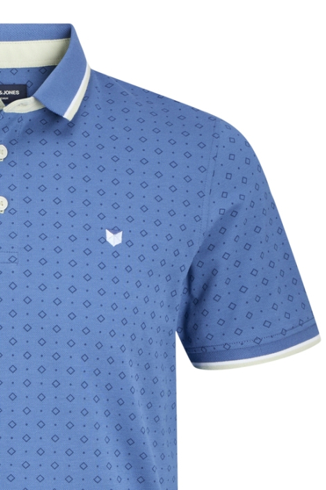 Jack & Jones jprpaulos play aop blu. ss polo